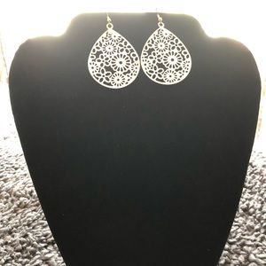 Floral Almond Earrings